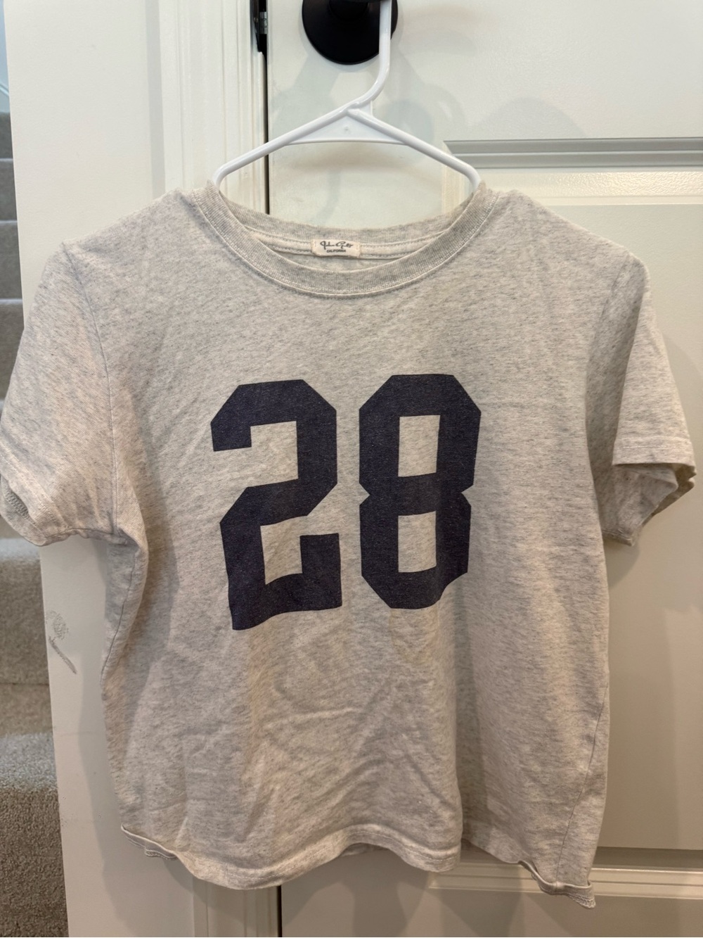 Brandy Melville Heather Gray Crewneck Tee